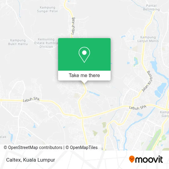 Caltex map