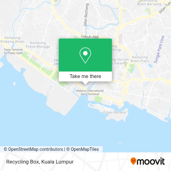 Recycling Box map