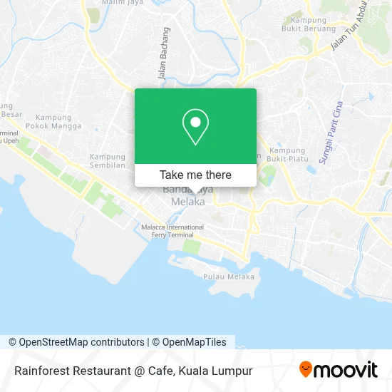Rainforest Restaurant @ Cafe map