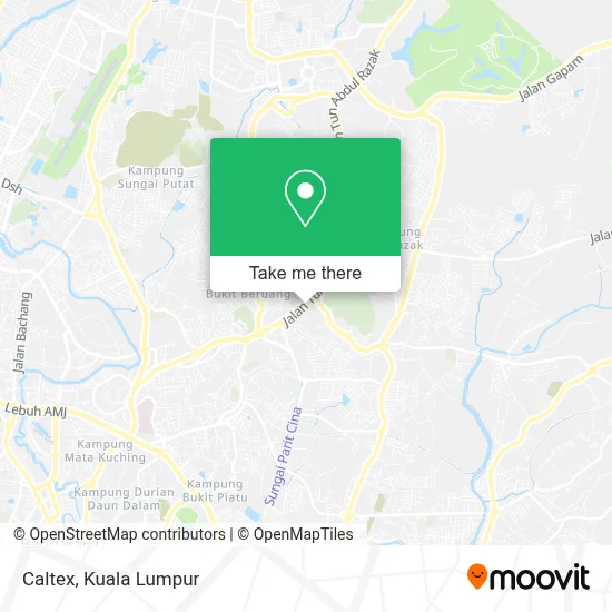 Caltex map
