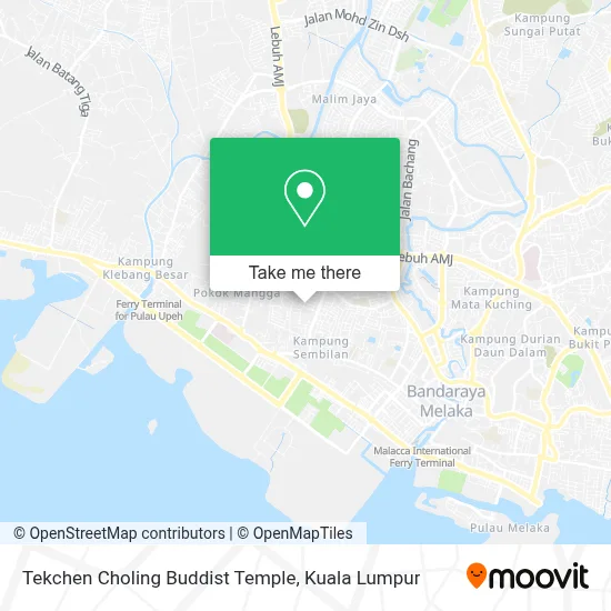 Tekchen Choling Buddist Temple map