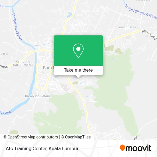 Atc Training Center map