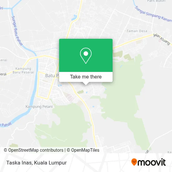 Taska Inas map