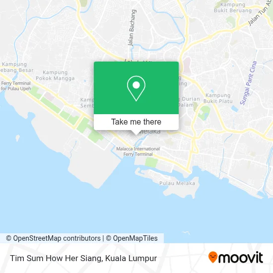 Tim Sum How Her Siang map