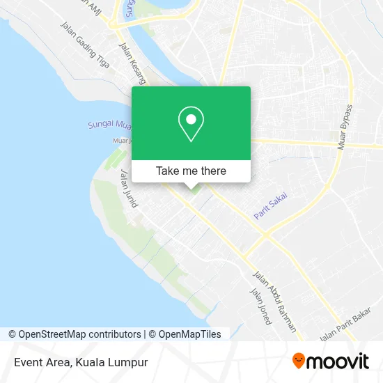 Event Area map