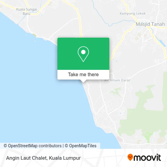 Angin Laut Chalet map