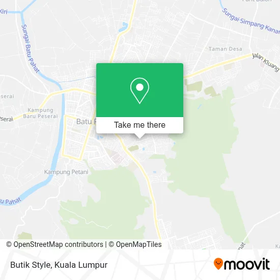 Butik Style map