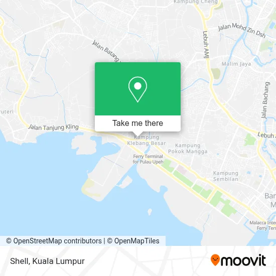 Shell map