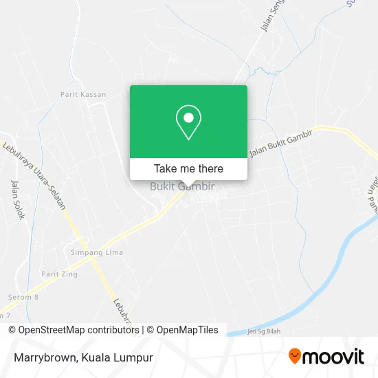 Marrybrown map