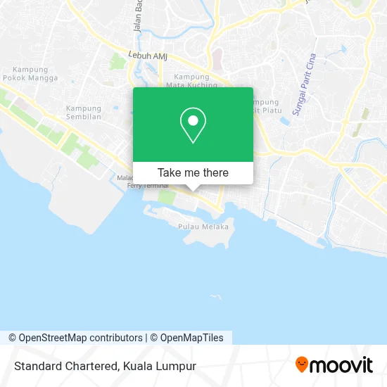 Standard Chartered map