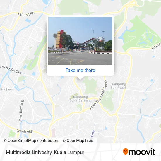 Multimedia Univesity map