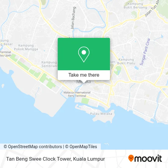 Tan Beng Swee Clock Tower map