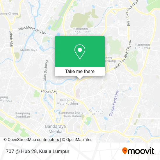 707 @ Hub 28 map