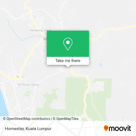 Homestay map