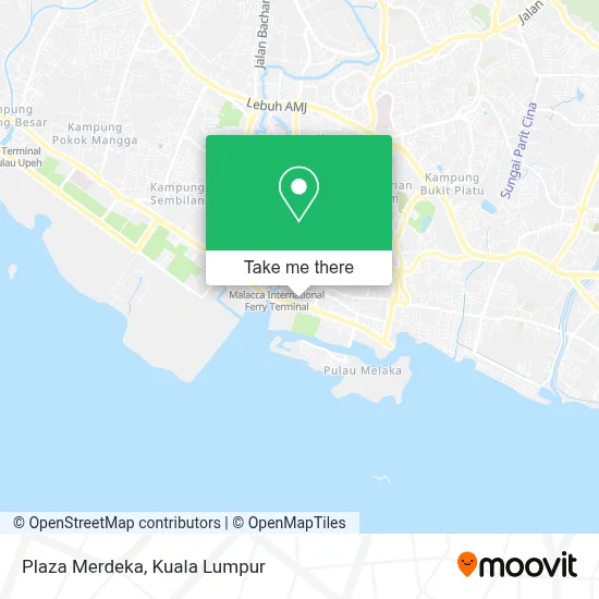 Plaza Merdeka map