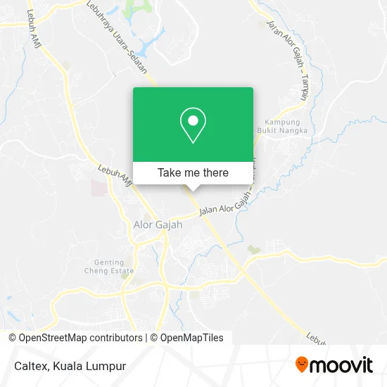 Caltex map