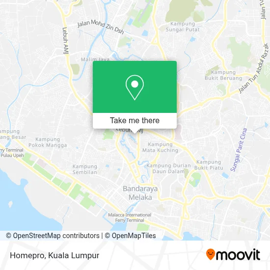 Homepro map
