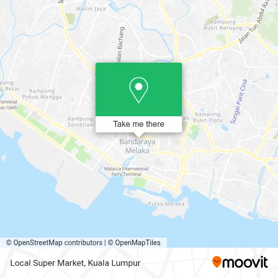 Local Super Market map