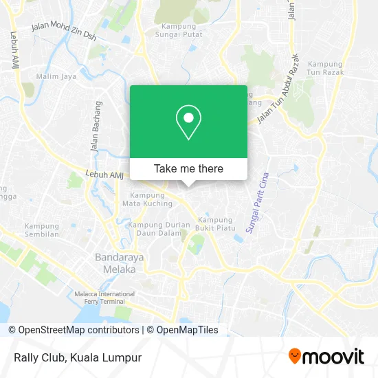 Rally Club map