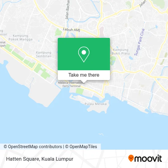 Hatten Square map