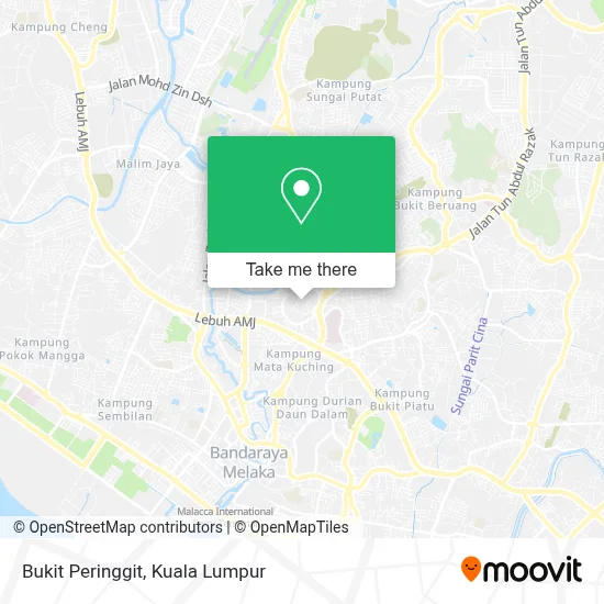 Bukit Peringgit map
