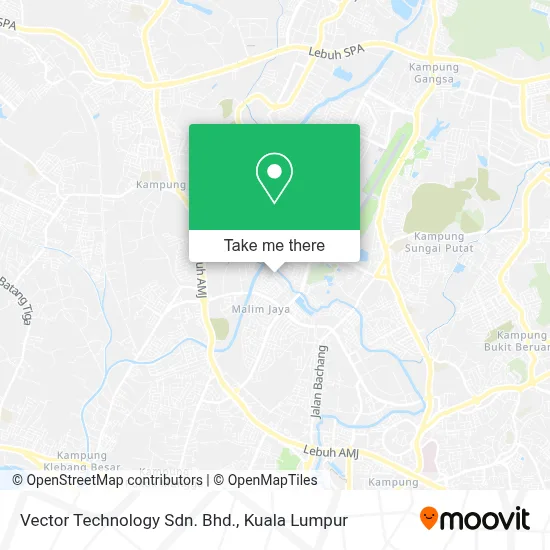 Vector Technology Sdn. Bhd. map