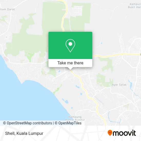 Shell map