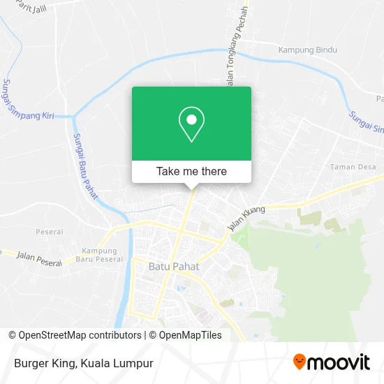 Burger King map