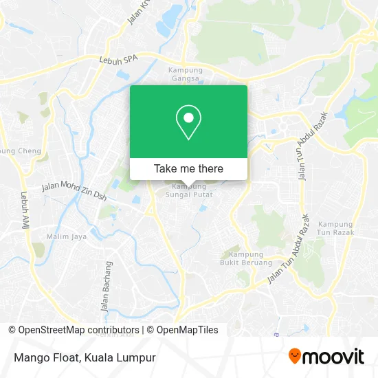 Mango Float map