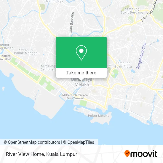 River View Home map