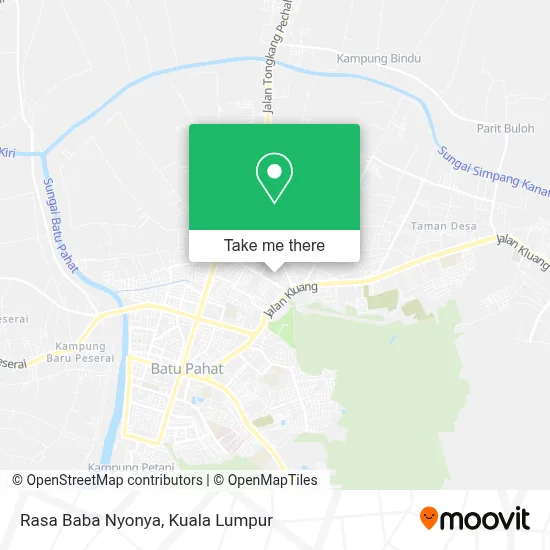Rasa Baba Nyonya map