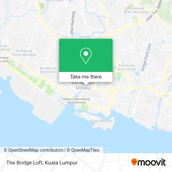 The Bridge Loft map
