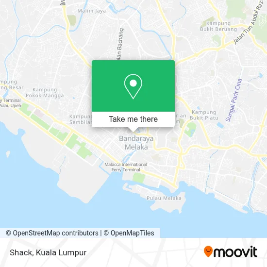 Shack map