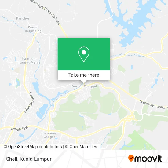Shell map