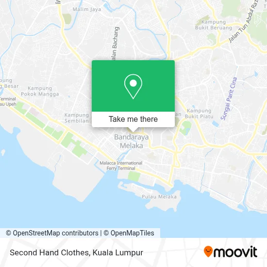 Second Hand Clothes map