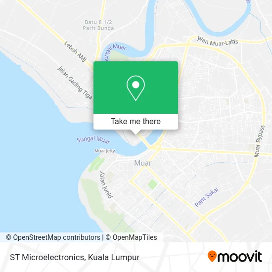 St Microelectronics map