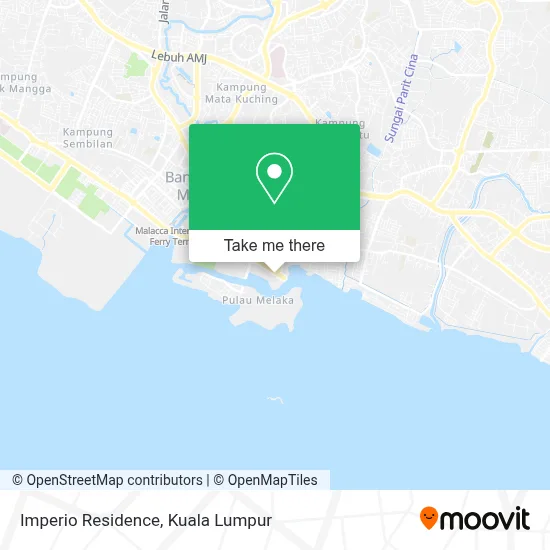 Imperio Residence map