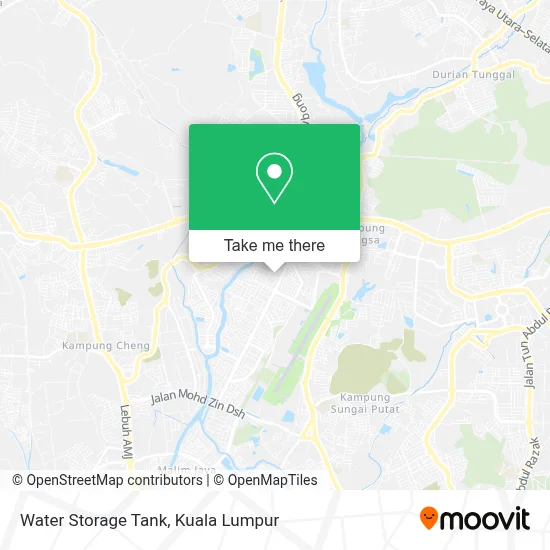 Water Storage Tank map