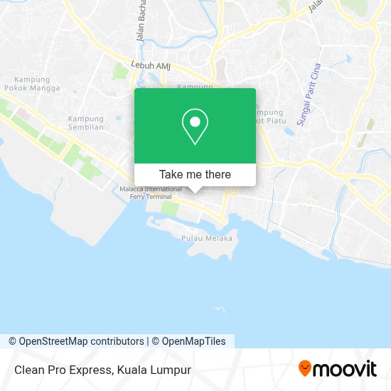 Clean Pro Express map