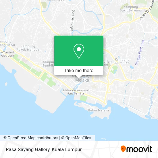 Rasa Sayang Gallery map
