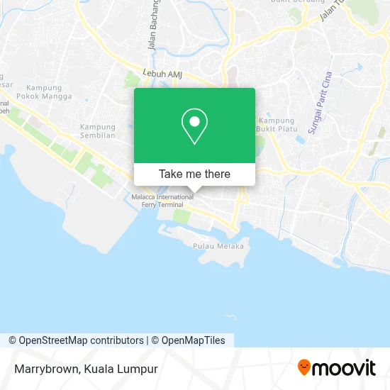 Marrybrown map