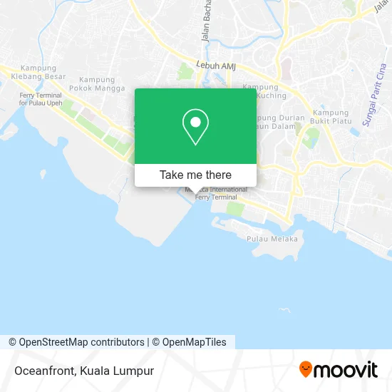 Oceanfront map