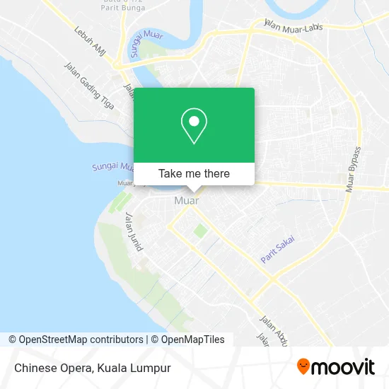 Chinese Opera map