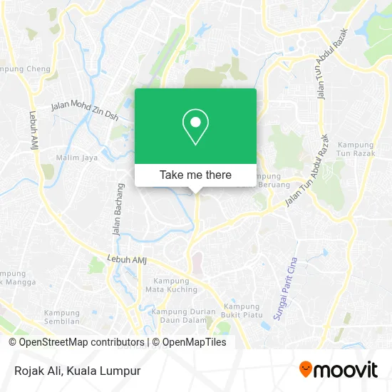 Rojak Ali map