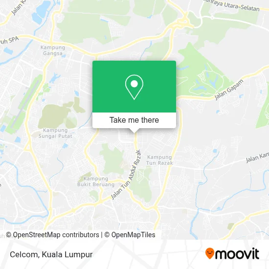 Celcom map