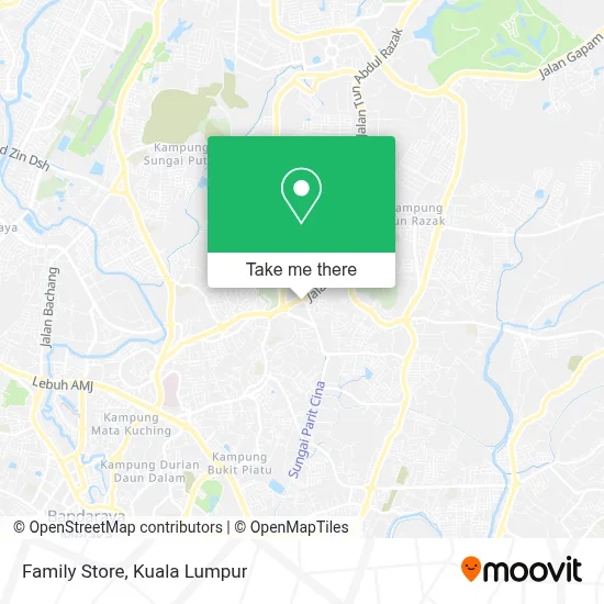Family Store map