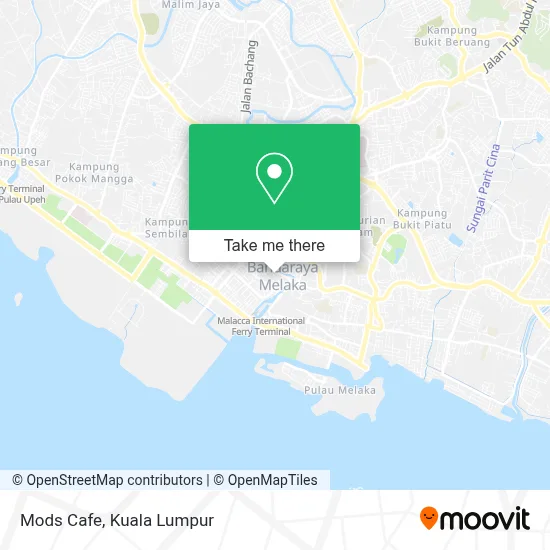 Mods Cafe map
