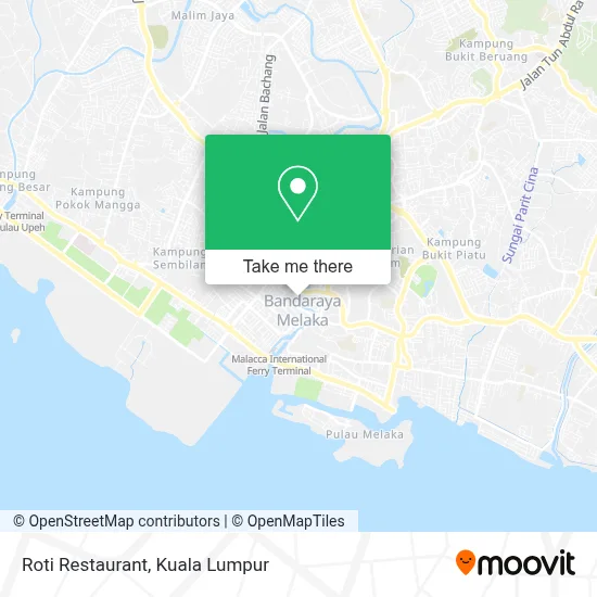 Roti Restaurant map