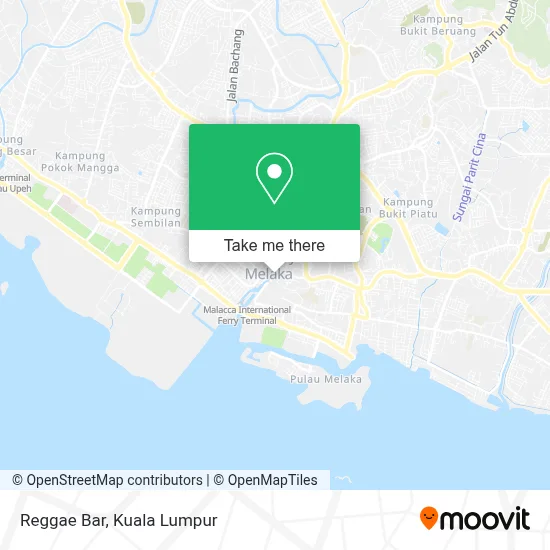 Reggae Bar map