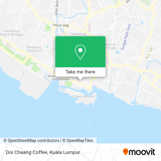 Doi Chaang Coffee map